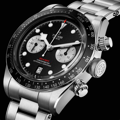 tudor black bay chrono movimento|black bay blue chronograph.